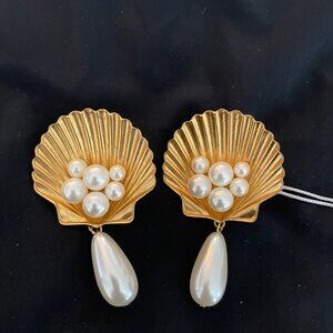 PRICE DROP FOR QUICK SALE!  NWT STATEMENT earrings by Jennifer Behr's "Positano"